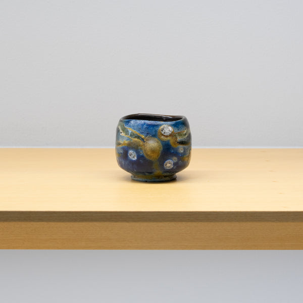 Takashi Baba / Yohen Blue Sake Cup – HULS GALLERY TOKYO | 現代工芸