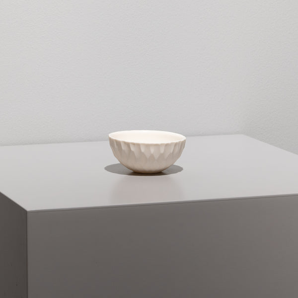 加藤　釥　手作　丸寿窯　良寿 安藤良輔 / 彫紋ボウル 小 焼き締め – HULS GALLERY TOKYO | 現代工芸