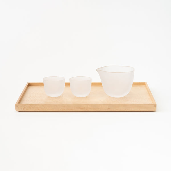 <tc>Brume Sake Decanter and 2 Cups Set (Frost)</tc>