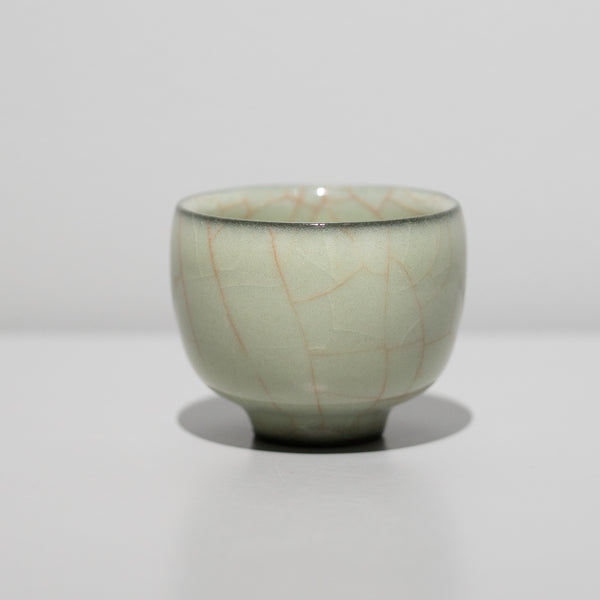 【酒器展】木村展之 / 米色瓷ぐい呑（一点物）