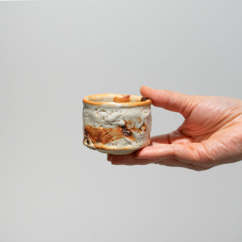 【酒器展】加藤亮太郎 / 志野酒呑（一点物）