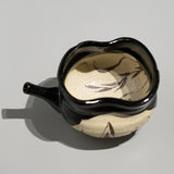 【酒器展】寺田鉄平 / 黒織部注器（一点物）