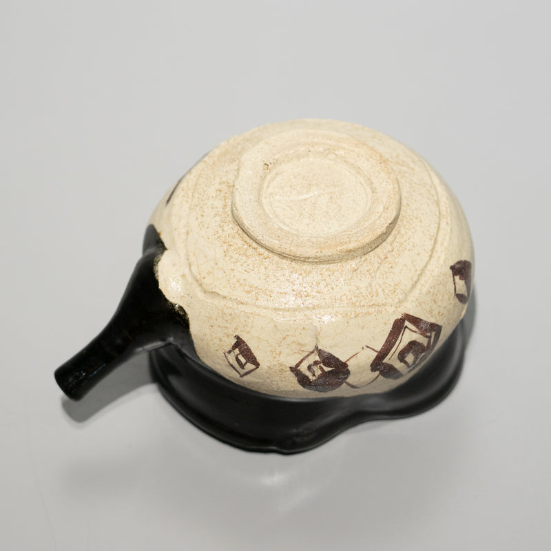 【酒器展】寺田鉄平 / 黒織部注器（一点物）