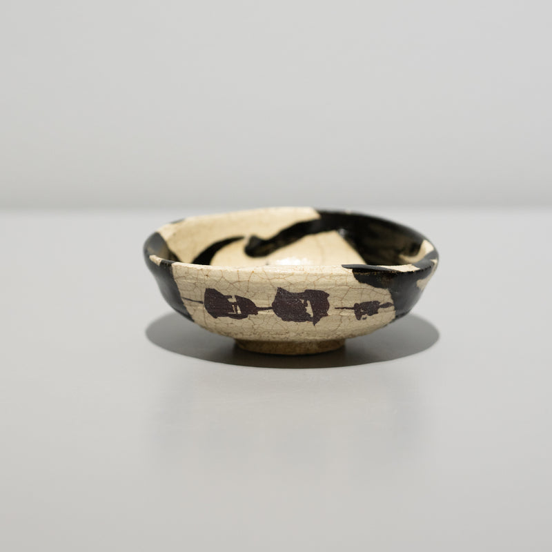 【酒器展】寺田鉄平 / 黒織部ぐい吞（一点物）