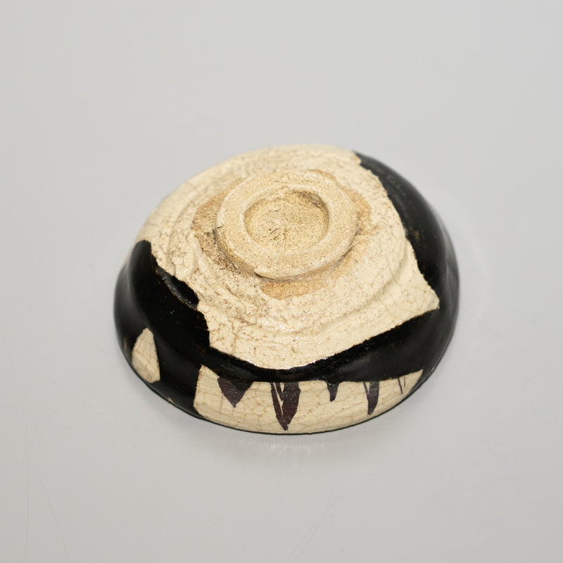 【酒器展】寺田鉄平 / 黒織部ぐい吞（一点物）