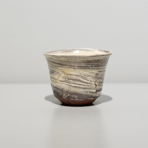 【酒器展】鈴木大弓 / 刷毛目盃（一点物）