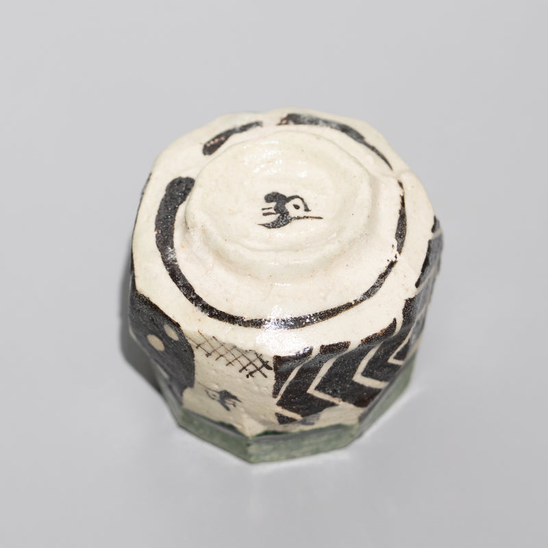 澤克典 / 織部 ぐい呑（一点物） – HULS GALLERY TOKYO | 現代工芸