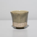 <tc>Hosai Matsubayashi / Sake Cup Geppaku Glaze (Silver Paint)</tc>