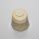 <tc>Hosai Matsubayashi / Sake Cup Geppaku Glaze (Silver Paint)</tc>