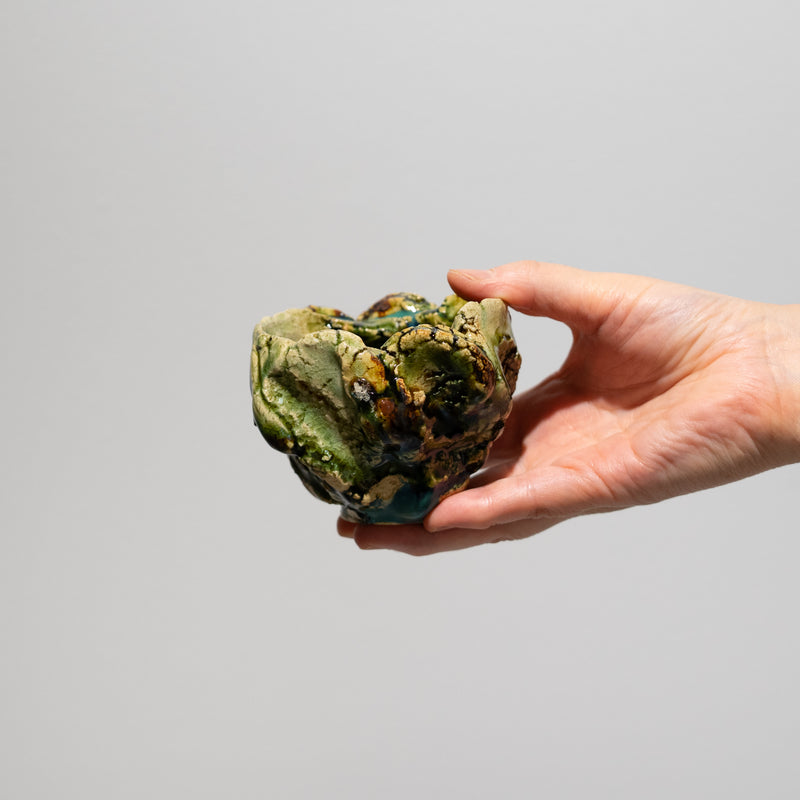 酒器展】福島一紘 / 織部ぐい呑（一点物） – HULS GALLERY TOKYO
