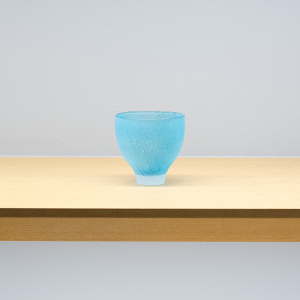 【酒器展】関野ゆうこ / 蒼の重なり 酒盃 B（一点物）