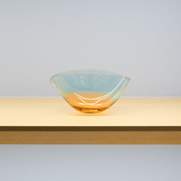 【酒器展】光井威善 / 片口 blue green x apricot