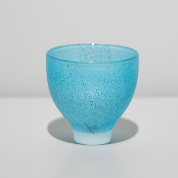 【酒器展】関野ゆうこ / 蒼の重なり 酒盃 B（一点物）