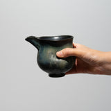 徳永榮二郎 / 黒有田 筒片口（一点物）