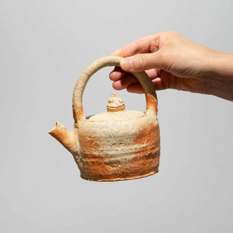 柳下季器 / 信楽狸酒器（一点物）