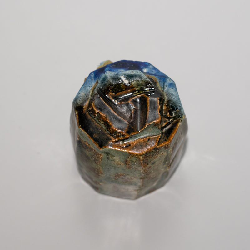 馬場隆志 / 窯変蒼ぐい呑（一点物）