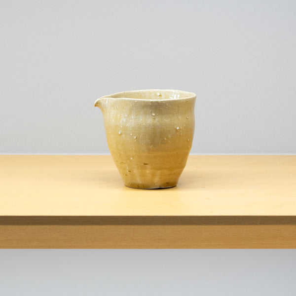 【酒器展】森本仁 / 黄灰釉 片口（一点物）