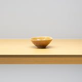 森本仁 / 黄灰釉 酒盃（一点物）