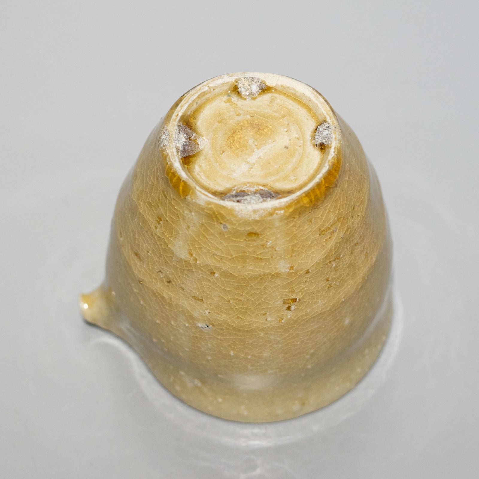 森本仁 / 黄灰釉 片口（一点物） – HULS GALLERY TOKYO | 現代工芸