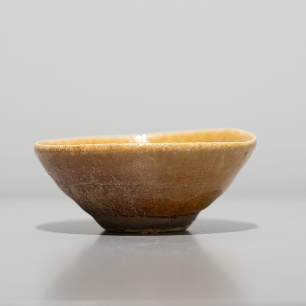 【酒器展】森本仁 / 黄灰釉 酒盃（一点物）