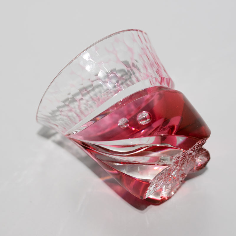 【酒器展】小川郁子 / 天開酒盃 金赤（一点物）