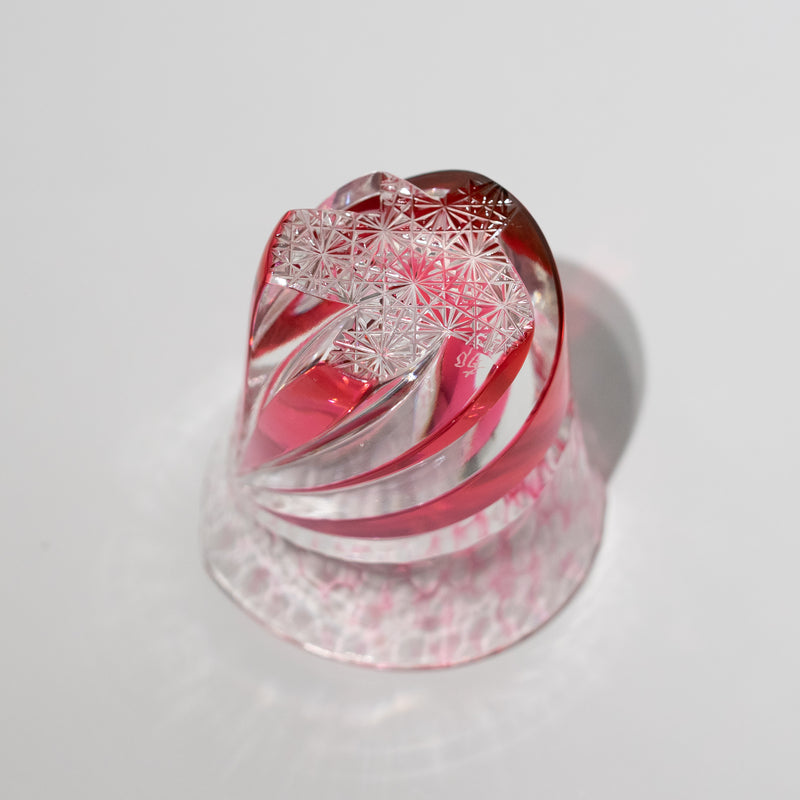【酒器展】小川郁子 / 天開酒盃 金赤（一点物）
