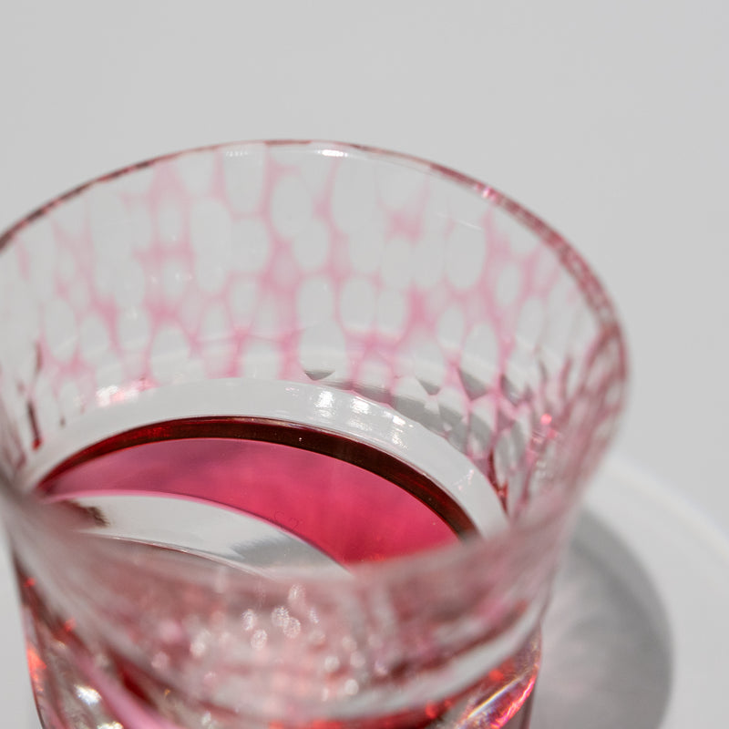 【酒器展】小川郁子 / 天開酒盃 金赤（一点物）