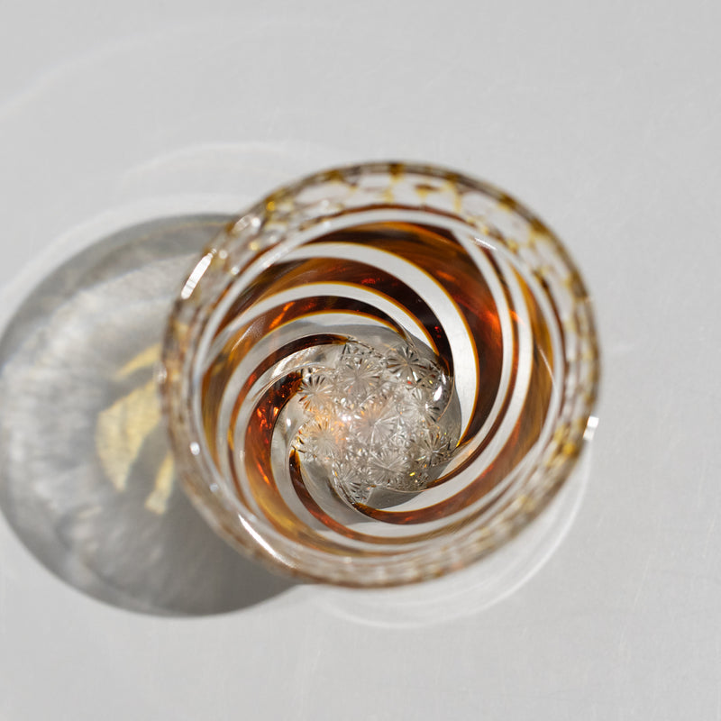 <tc>Ikuko Ogawa / Tenkai Sake Cup (Amber)</tc>
