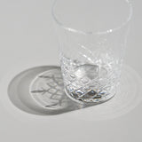 【酒器展】廣島晴弥 / Crystal Shot Glass（Lace）