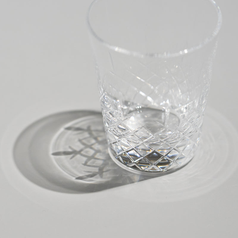 【酒器展】廣島晴弥 / Crystal Shot Glass（Lace）