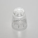 【酒器展】廣島晴弥 / Crystal Shot Glass（Lace）