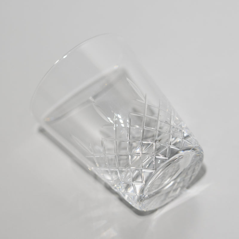 【酒器展】廣島晴弥 / Crystal Shot Glass（Lace）