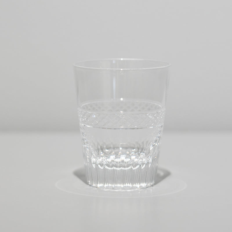 【酒器展】廣島晴弥 / Crystal Shot Glass（Check）