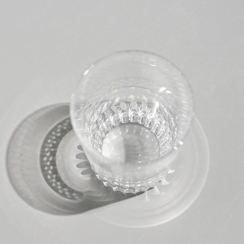 【酒器展】廣島晴弥 / Crystal Shot Glass（Check）