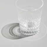 【酒器展】廣島晴弥 / Crystal Shot Glass（Check）
