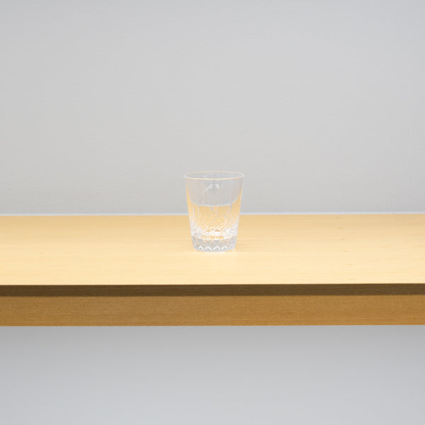 【酒器展】廣島晴弥 / Crystal Shot Glass（Lace）
