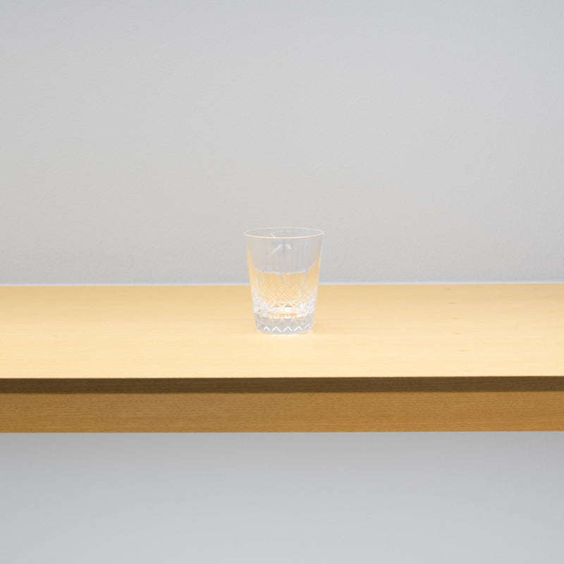【酒器展】廣島晴弥 / Crystal Shot Glass（Lace）