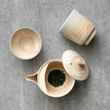 煎茶碗 刷毛目