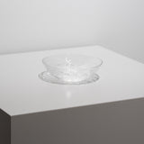 ボラゴ 丸形小皿（12cm）クリアー