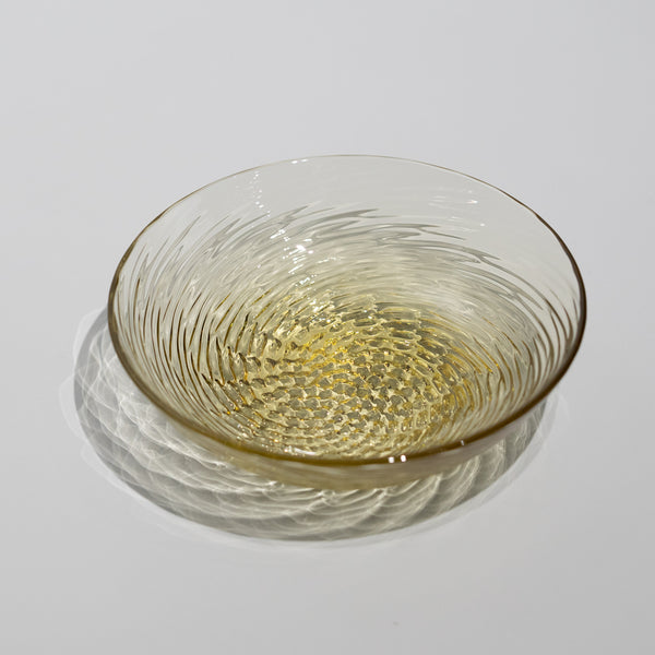 ボラゴ 丸形小皿（12cm）タン