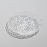 ボラゴ 丸形小皿（12cm）クリアー