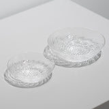 ボラゴ 丸形小皿（12cm）クリアー