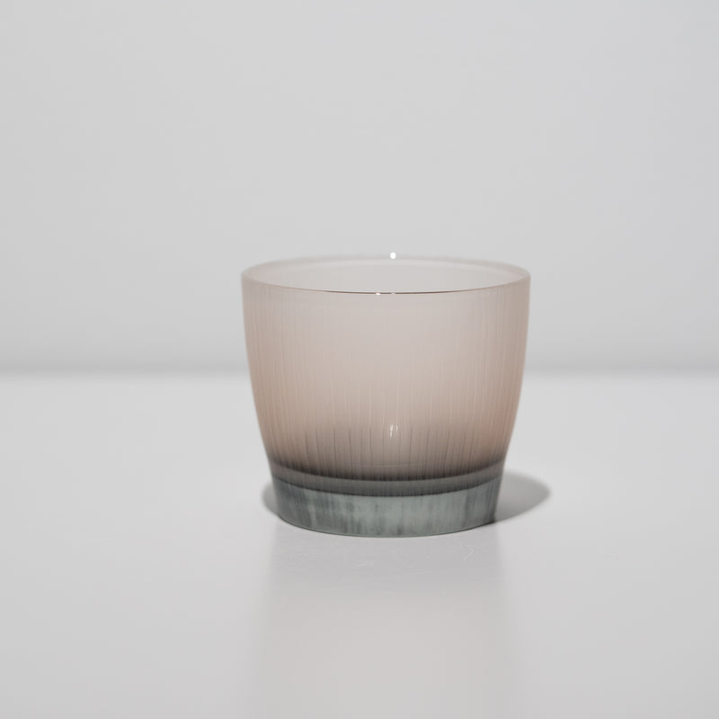 光井威善 / silence glass - Round（tea × gray）