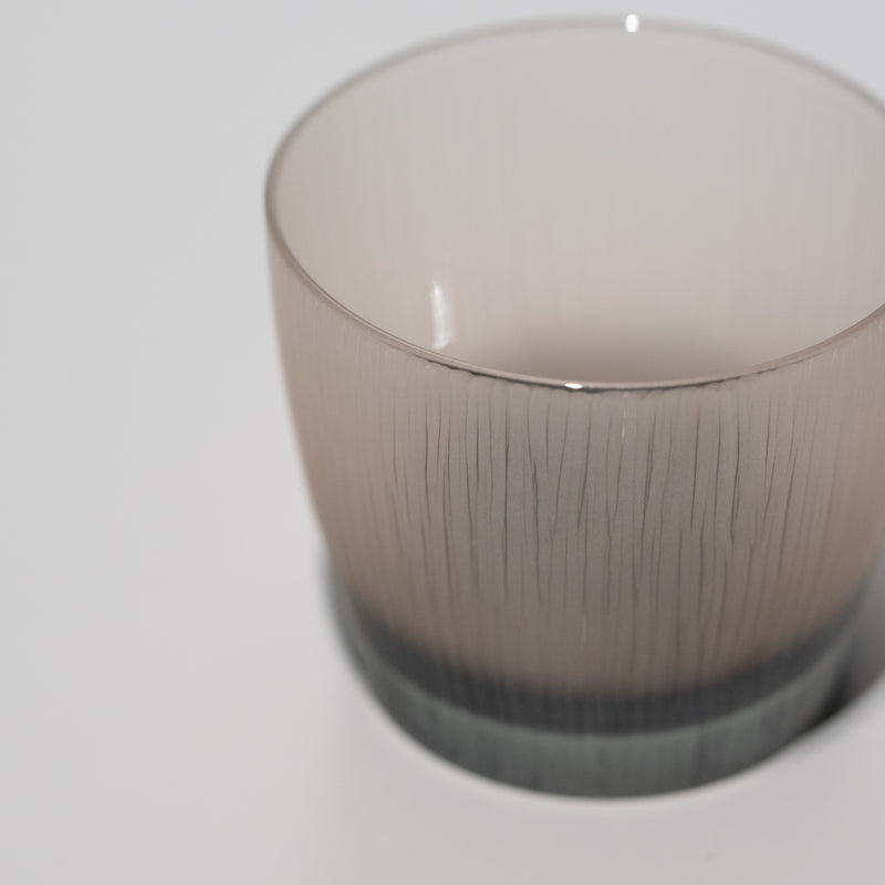 光井威善 / silence glass - Round（tea × gray）