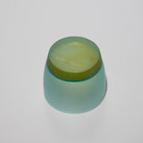 光井威善 / silence glass - Round（blue green × amber）