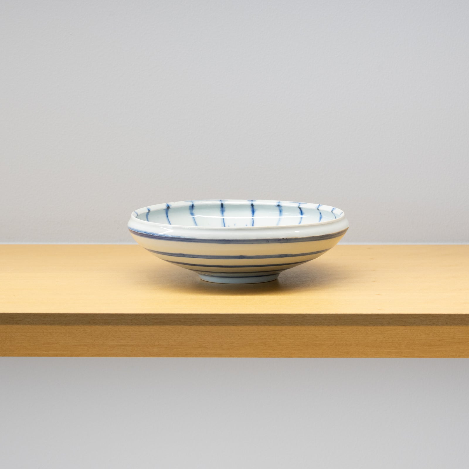 寺内信二 / 染付 預け鉢（一点物） – HULS GALLERY TOKYO | 現代工芸