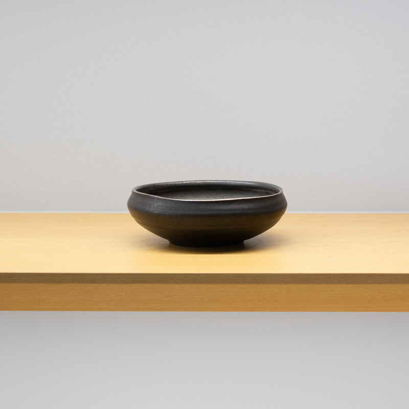 <tc>Shinji Terauchi / Sharing Bowl (Mangan Silver Glaze)</tc>
