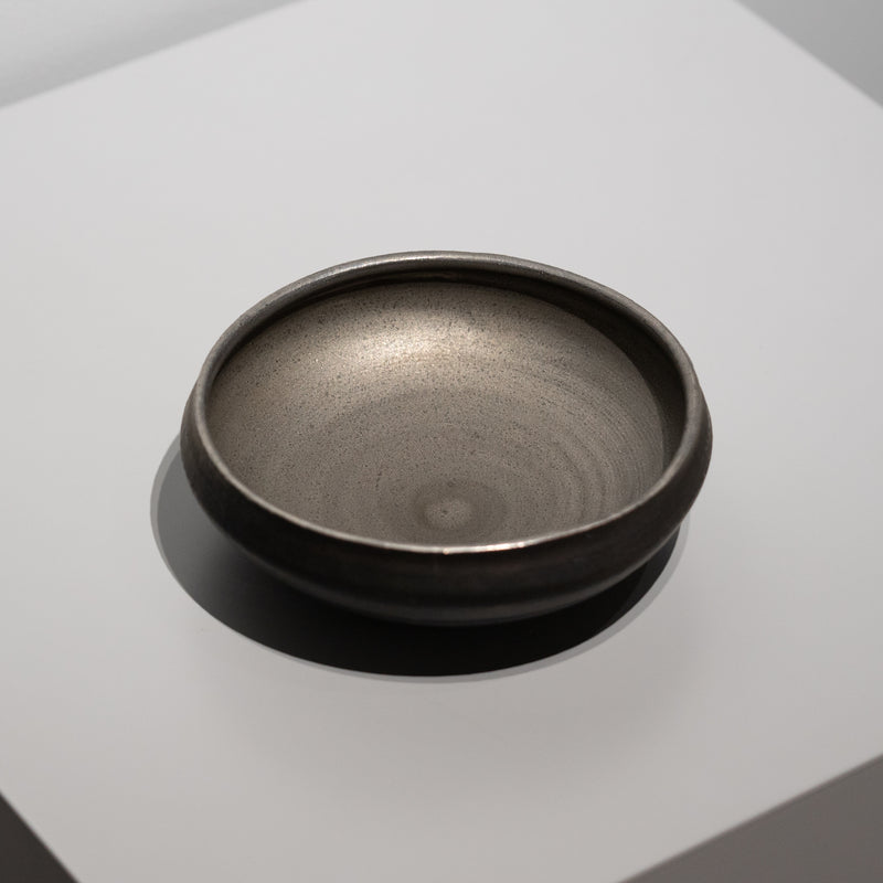 <tc>Shinji Terauchi / Sharing Bowl (Mangan Silver Glaze)</tc>