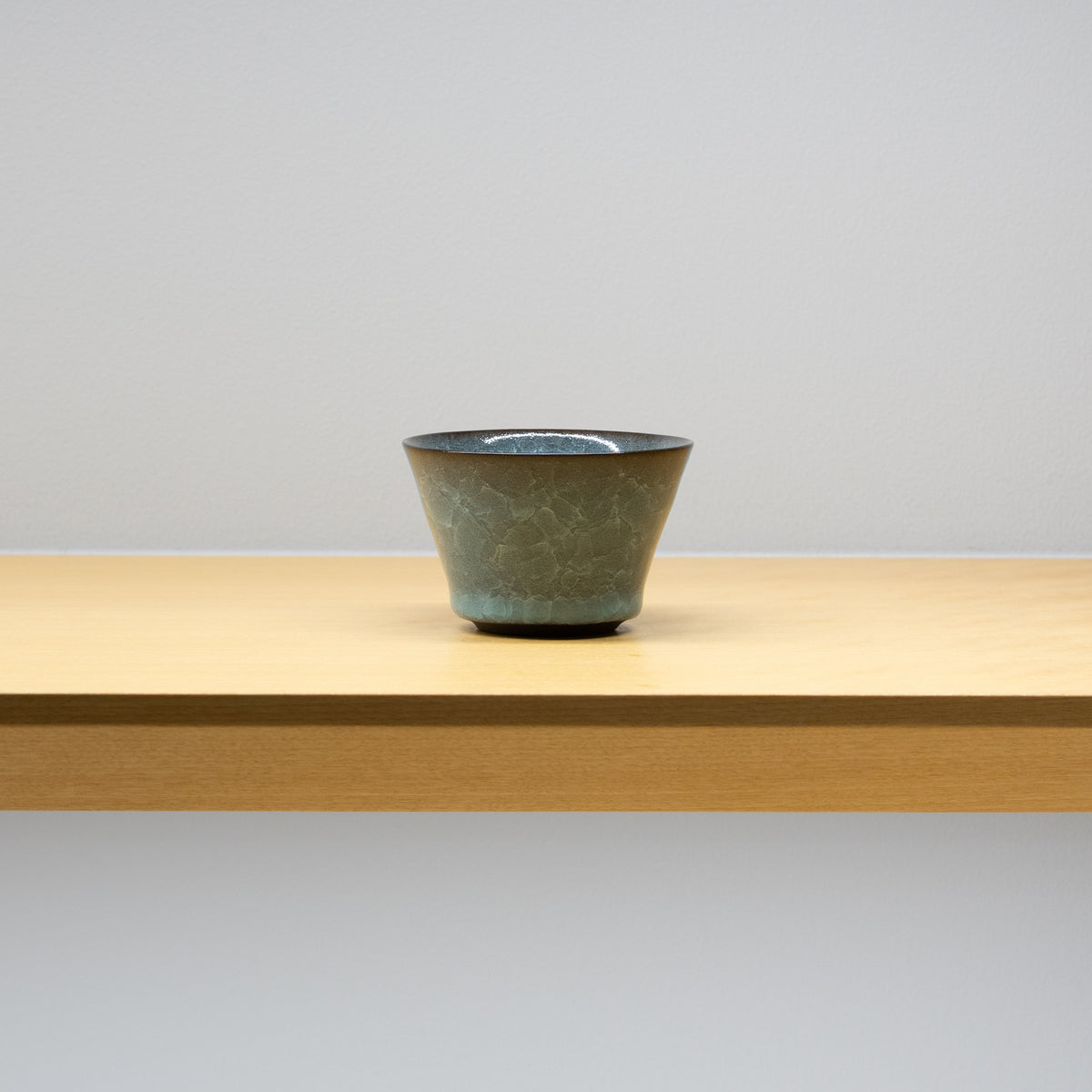 陶芸家　作家物　木村盛和　木の葉天目　盃　天目盃　酒器　ぐい呑　箱なし 陶芸家 作家物 木村盛和 木の葉天目 盃 天目盃 酒器 ぐい呑 箱