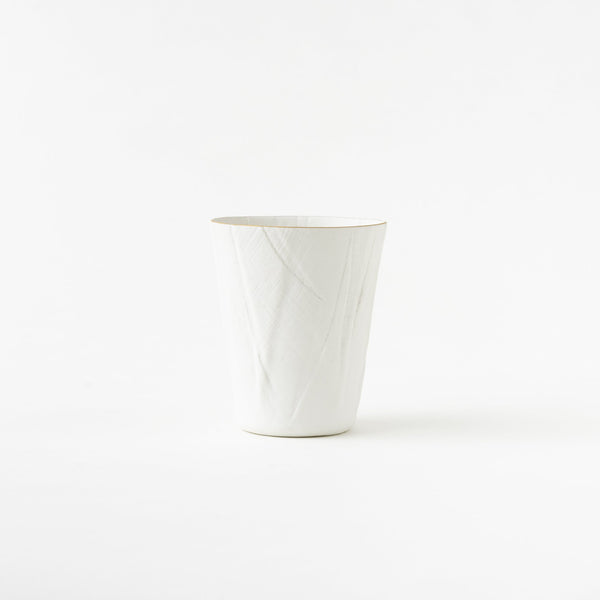 Ceramic Mimic Fabric / タンブラー ゴールド - HULS Gallery Tokyo